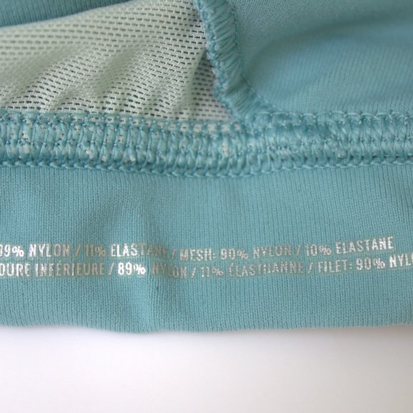 Aerie Chill. Play. Move. Teal Racerback Sports Bra | Size S | Good Condition - Picture 13 of 13